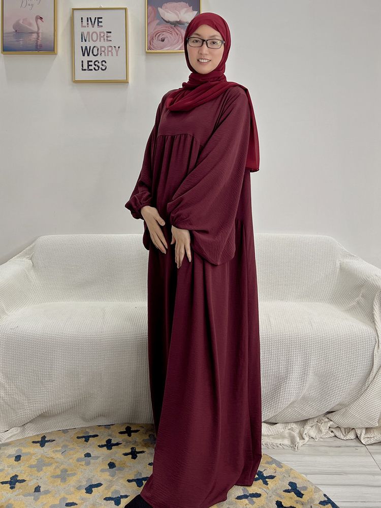 Marron Abaya-2