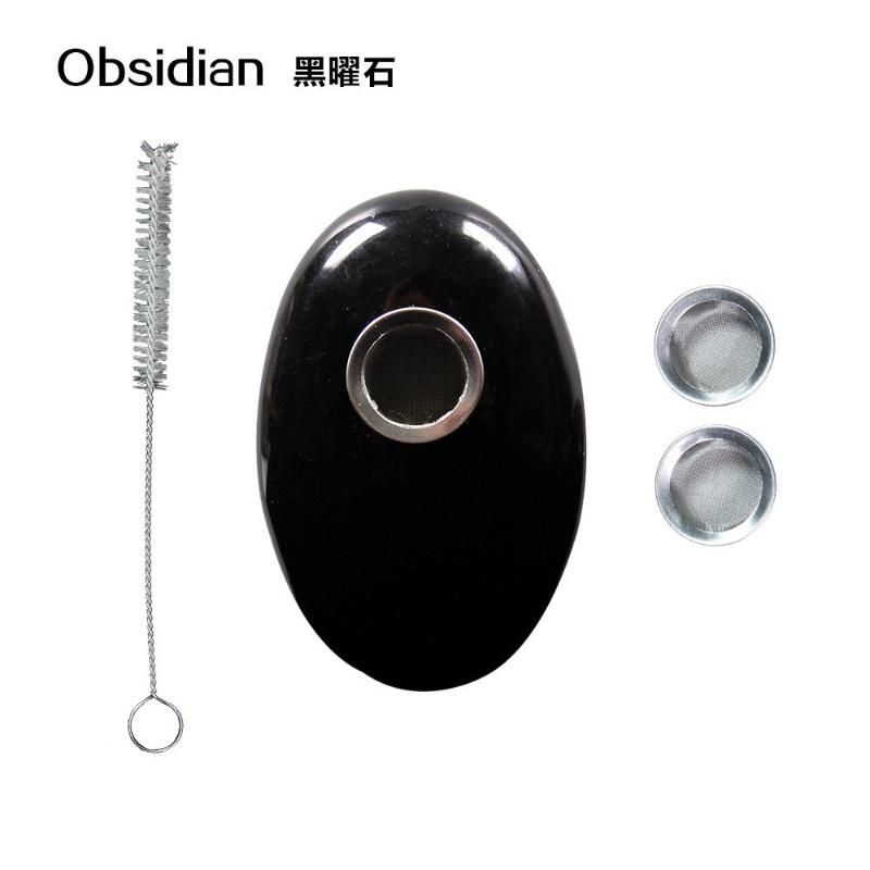 Svart obsidian