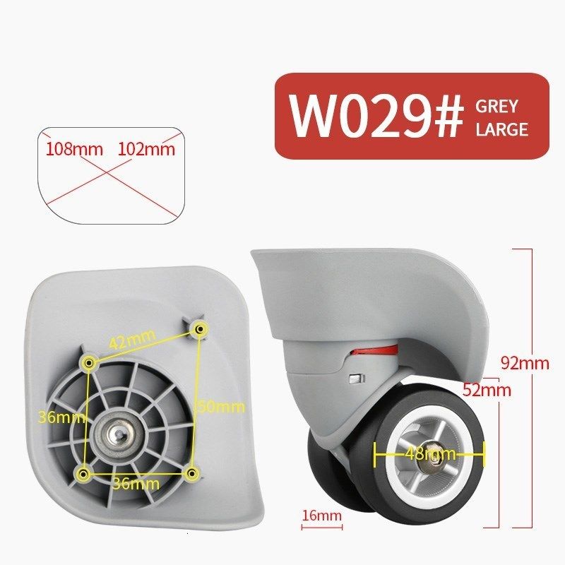 W029 (2pcs) L-cinza