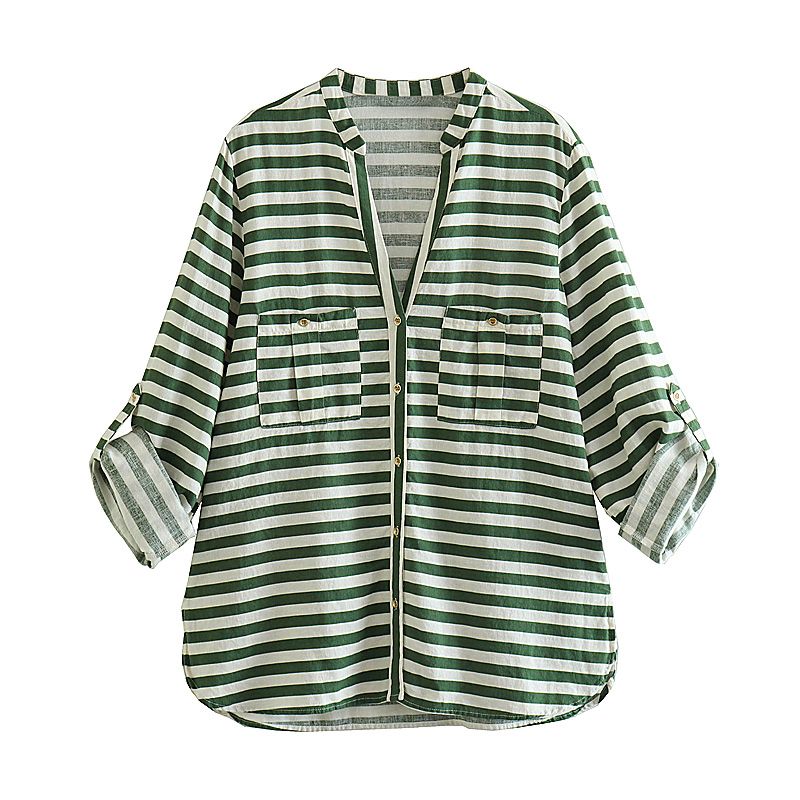 Green Striped