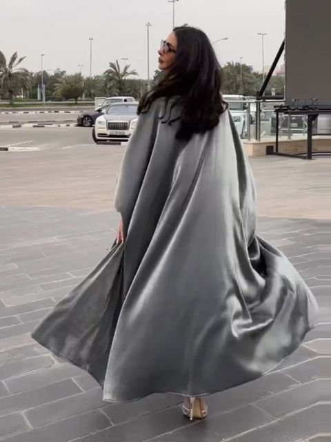 Grigio Abaya-Taglia unica