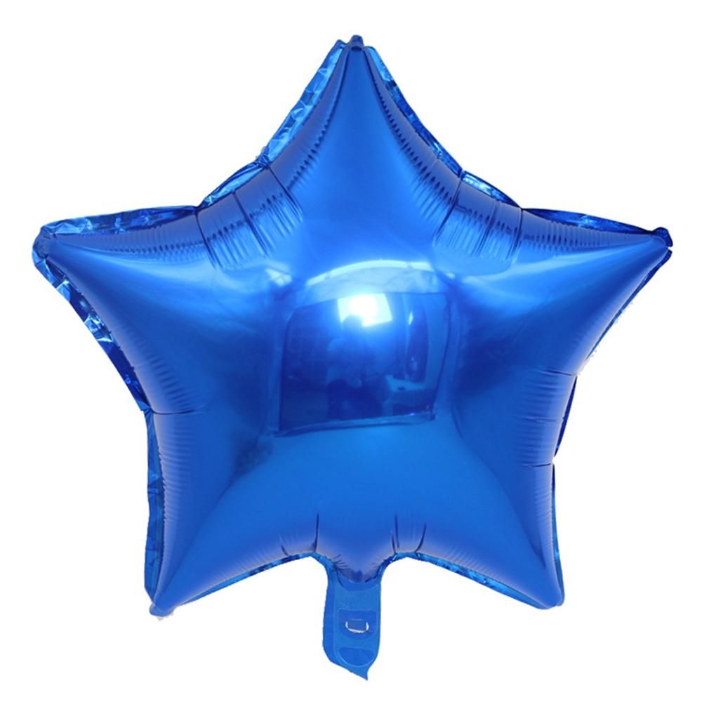 BLAUWE STAR-100PCS-18 inch