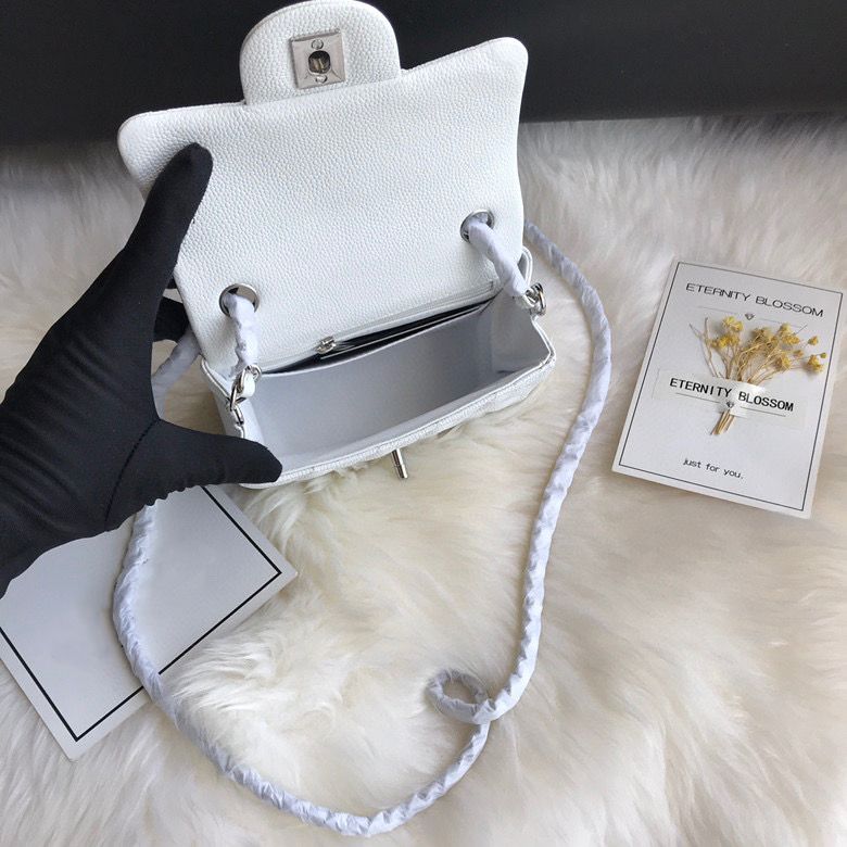 Accessori in argento cavia bianco