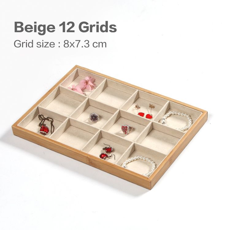 Beige 12 Grids