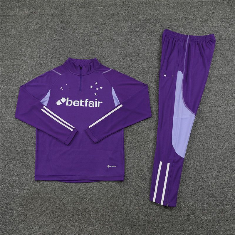 2023/24 Cruzeiro Purple Sweater Tracksuit