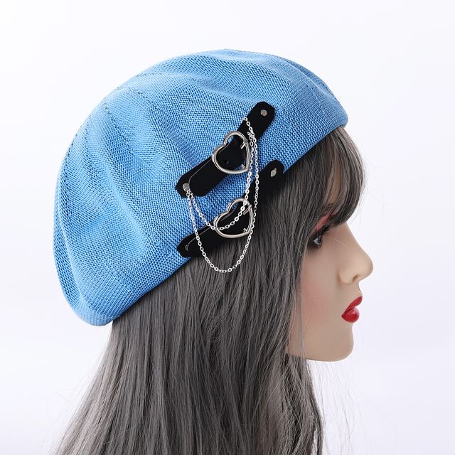 Cappello blu cielo