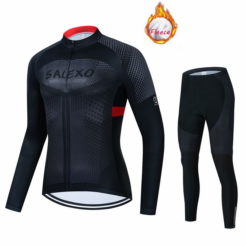 Ensemble de cyclisme d'hiver 4