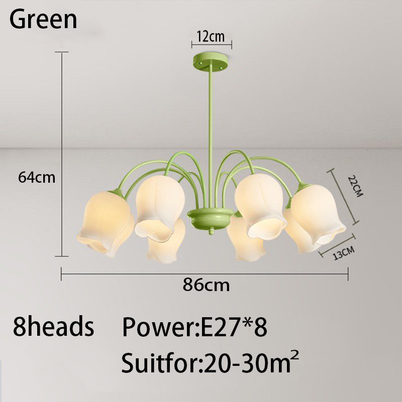Una luce bianca di 8head verdi