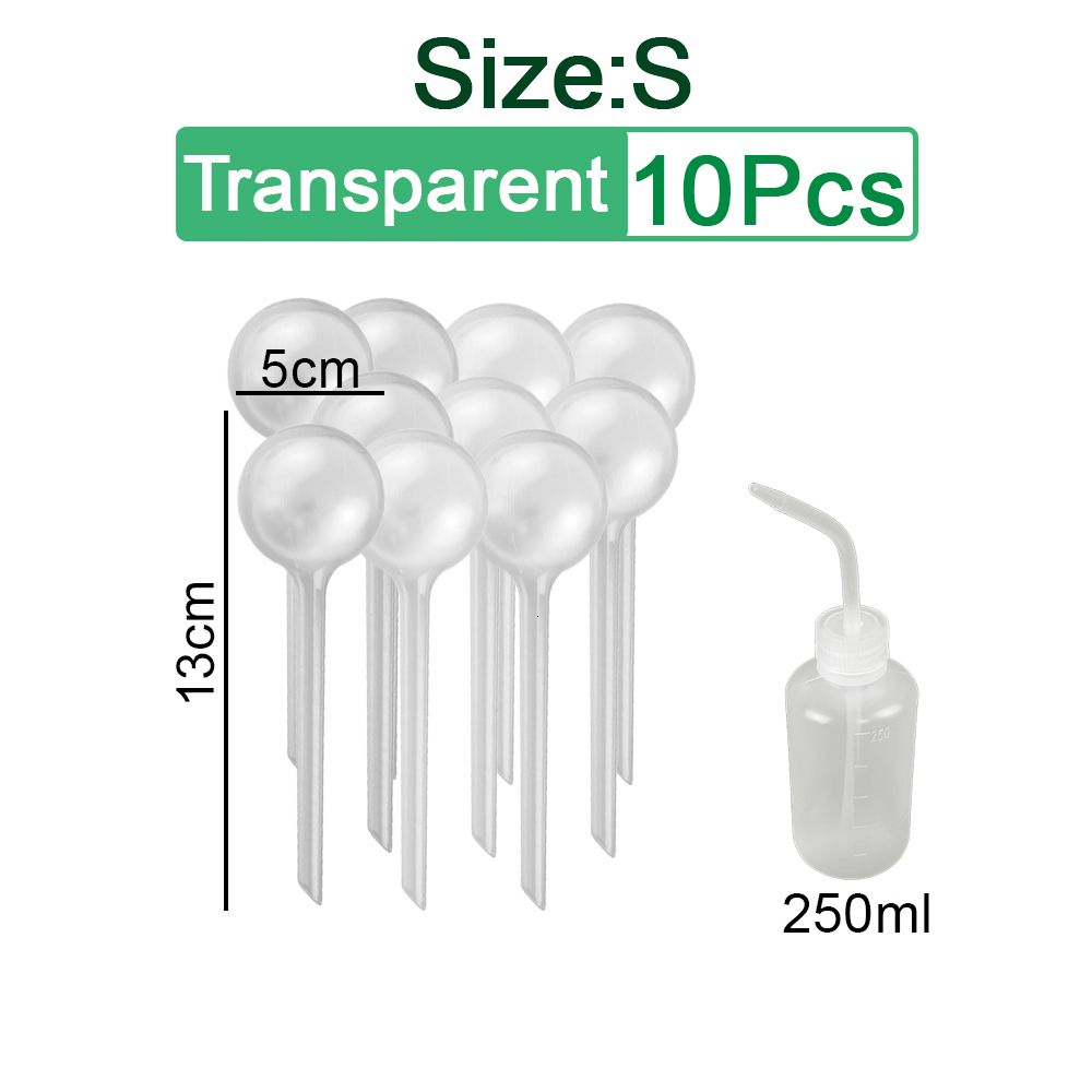 10 PCS S transparant