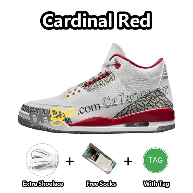 3 Cardinal Red