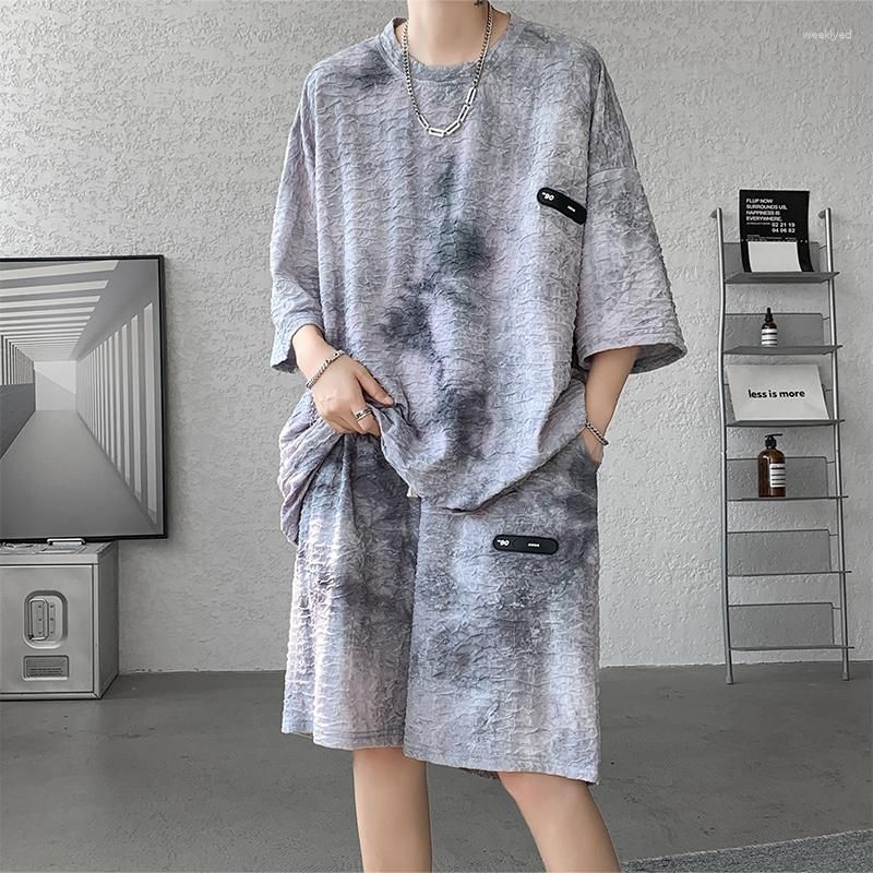 Gris tie-dye