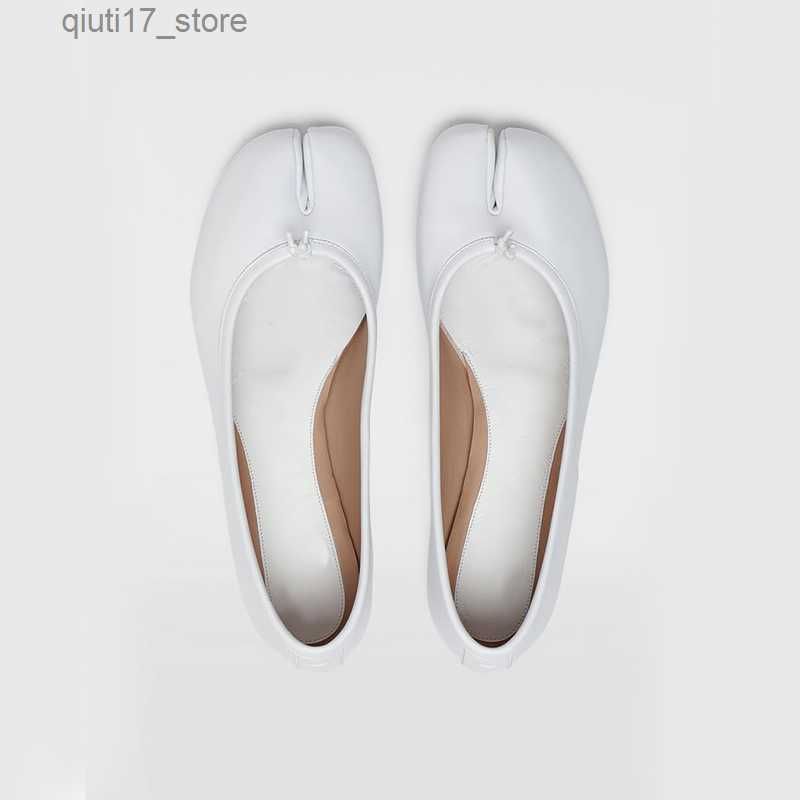 흰색 발레 신발