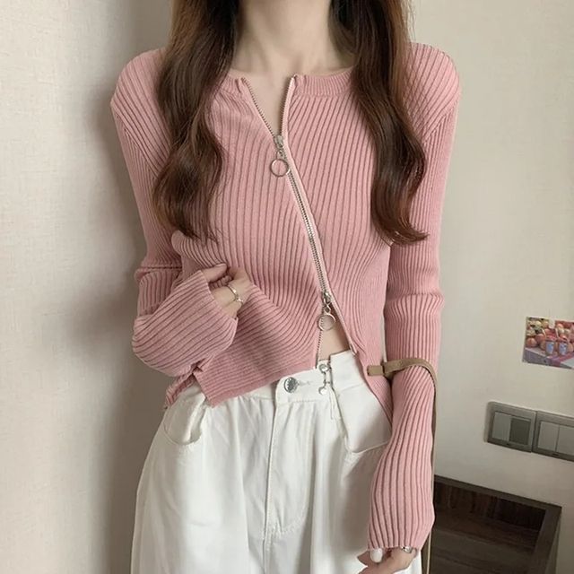 Cardigan rosa