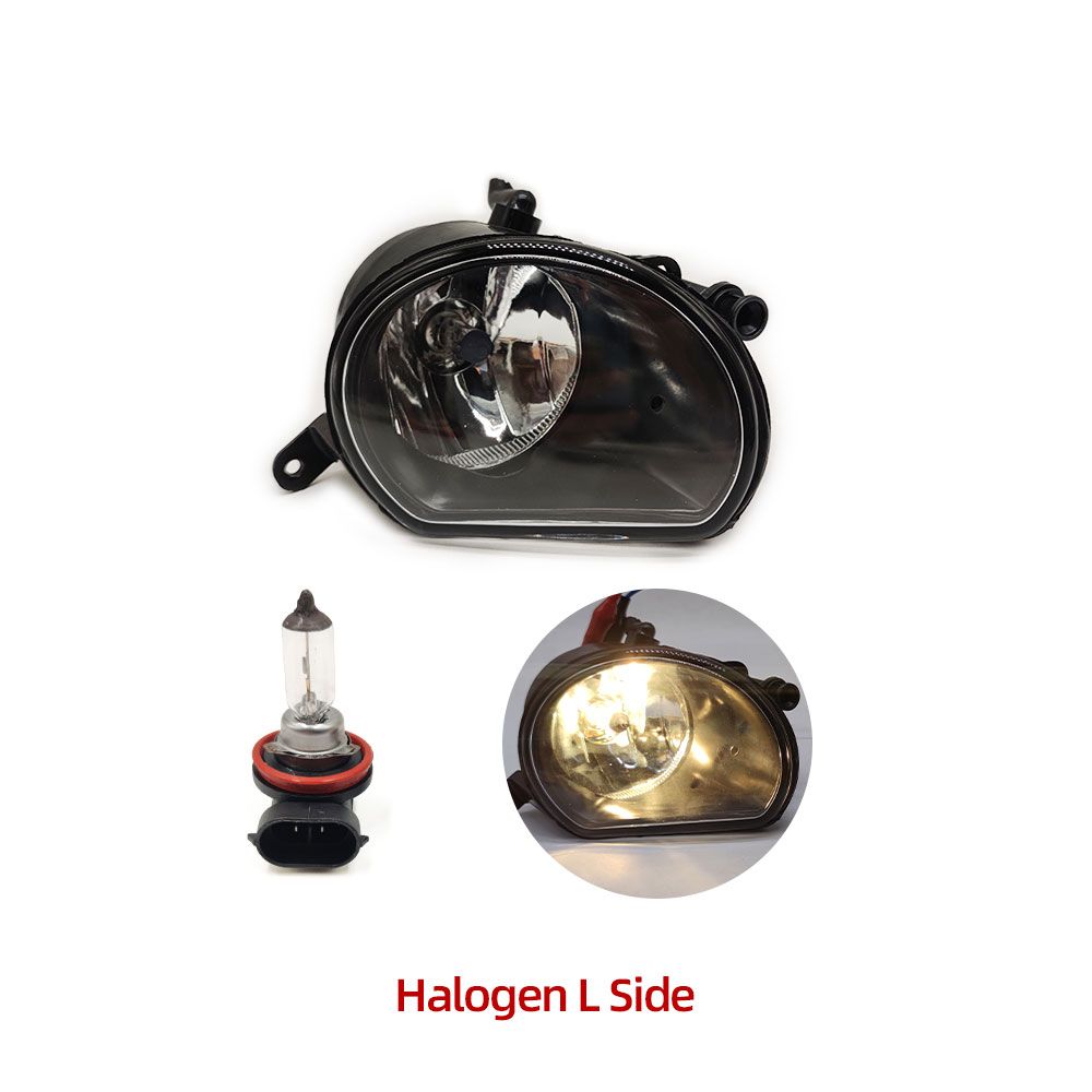 Halogen endast L -sida