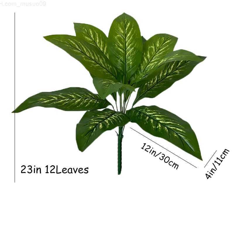 23in 12leaves a-Without Pot