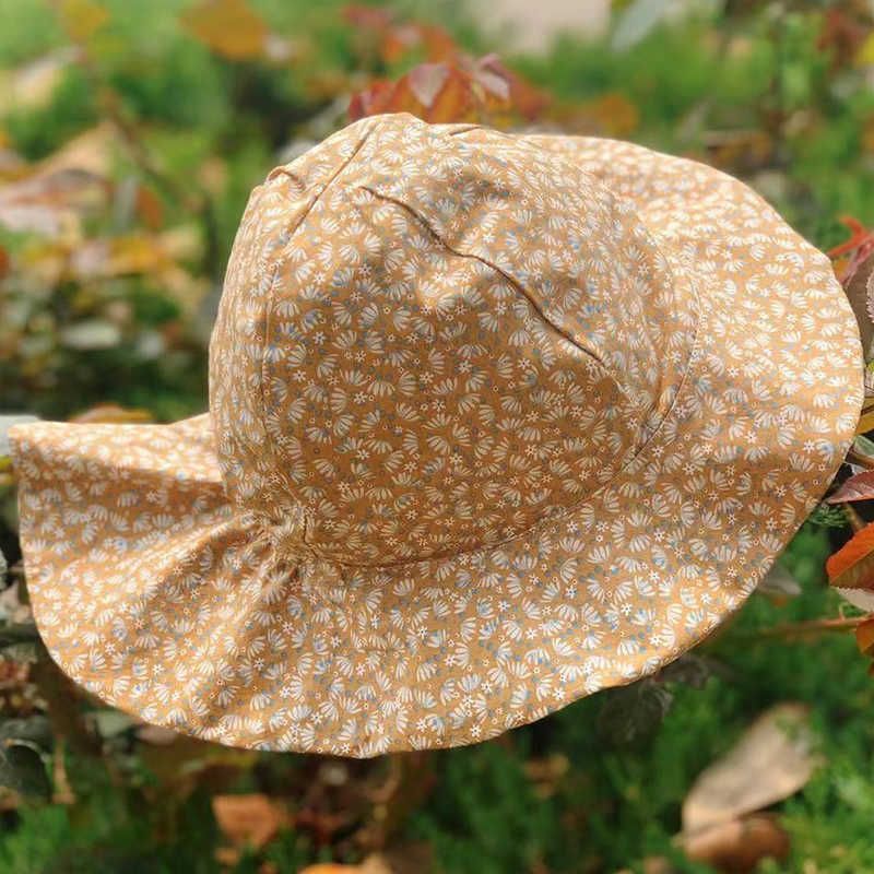 sunhat dark honey