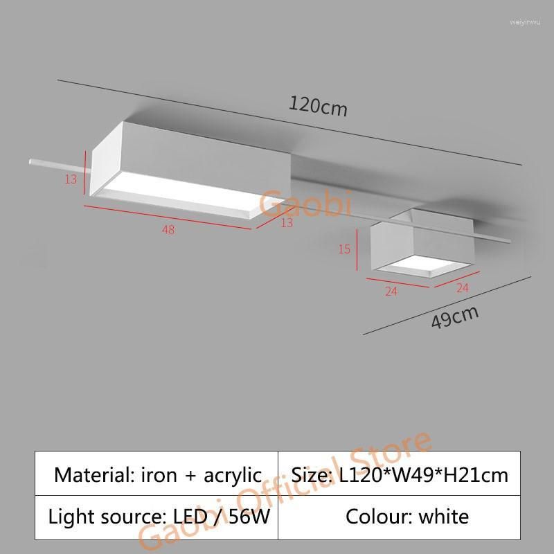 L120 x W49cm White Dimmable