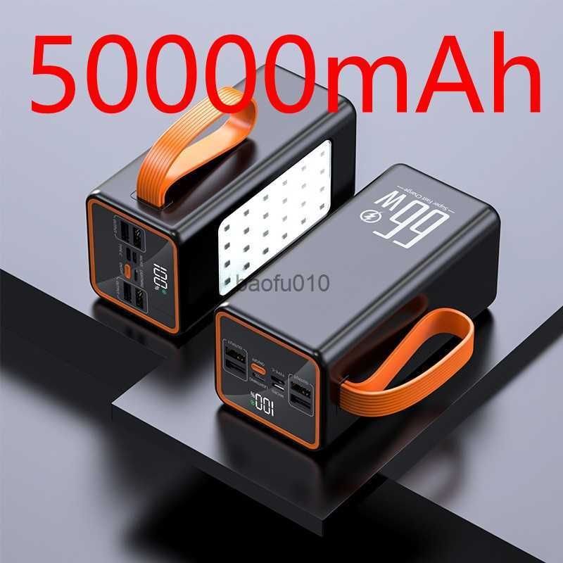 50000mah Black