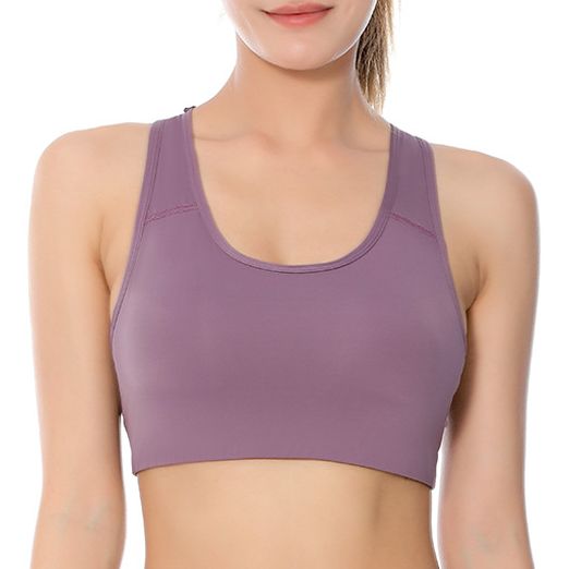 purple bra