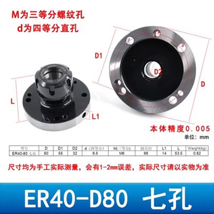 ER40-D80 (7Hole)