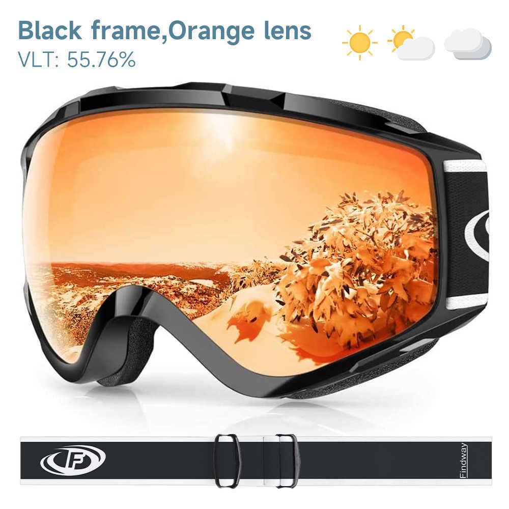 black frame orange