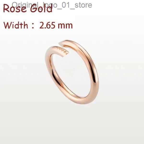 Anello in oro rosa -nail