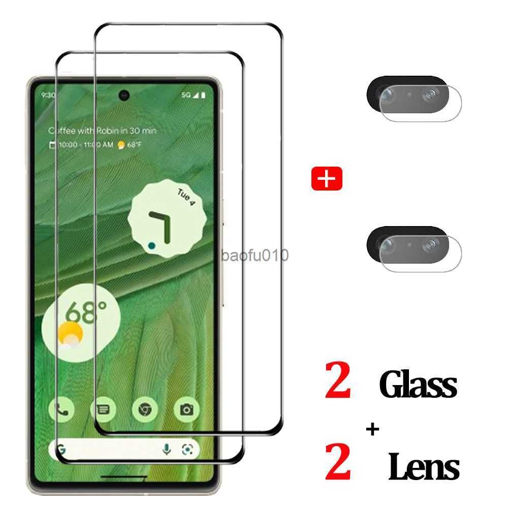 2 Verre Plus 2 Lentille-Google Pixel 6a-Sc