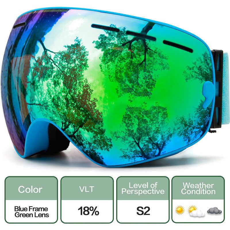 blueflames groene lens