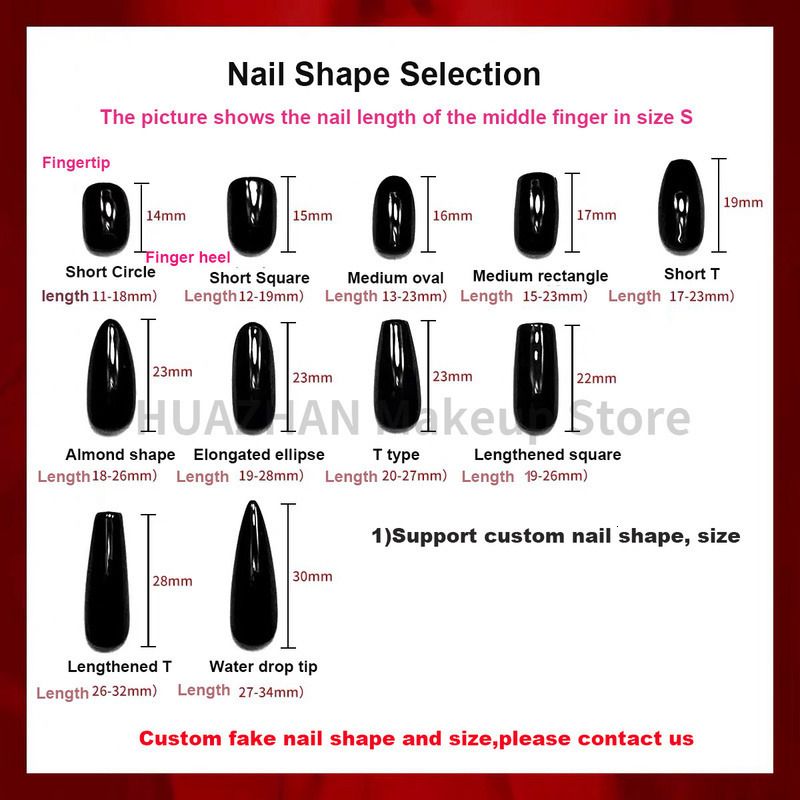 Custom Nail Shape