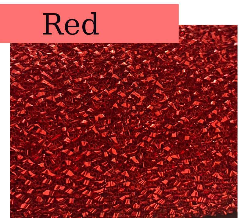 Rote Farbe: 50 x 120 cm.