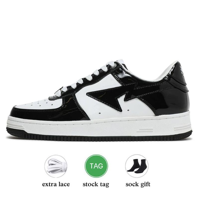 A16 Patent Leather Black 36-45