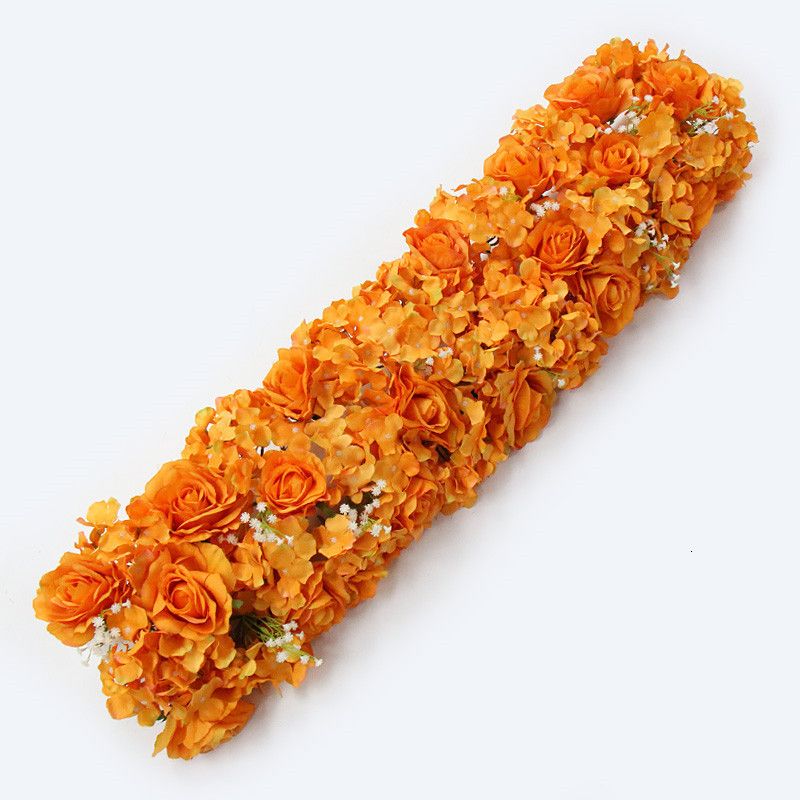 Boule de fleurs orange-35cm