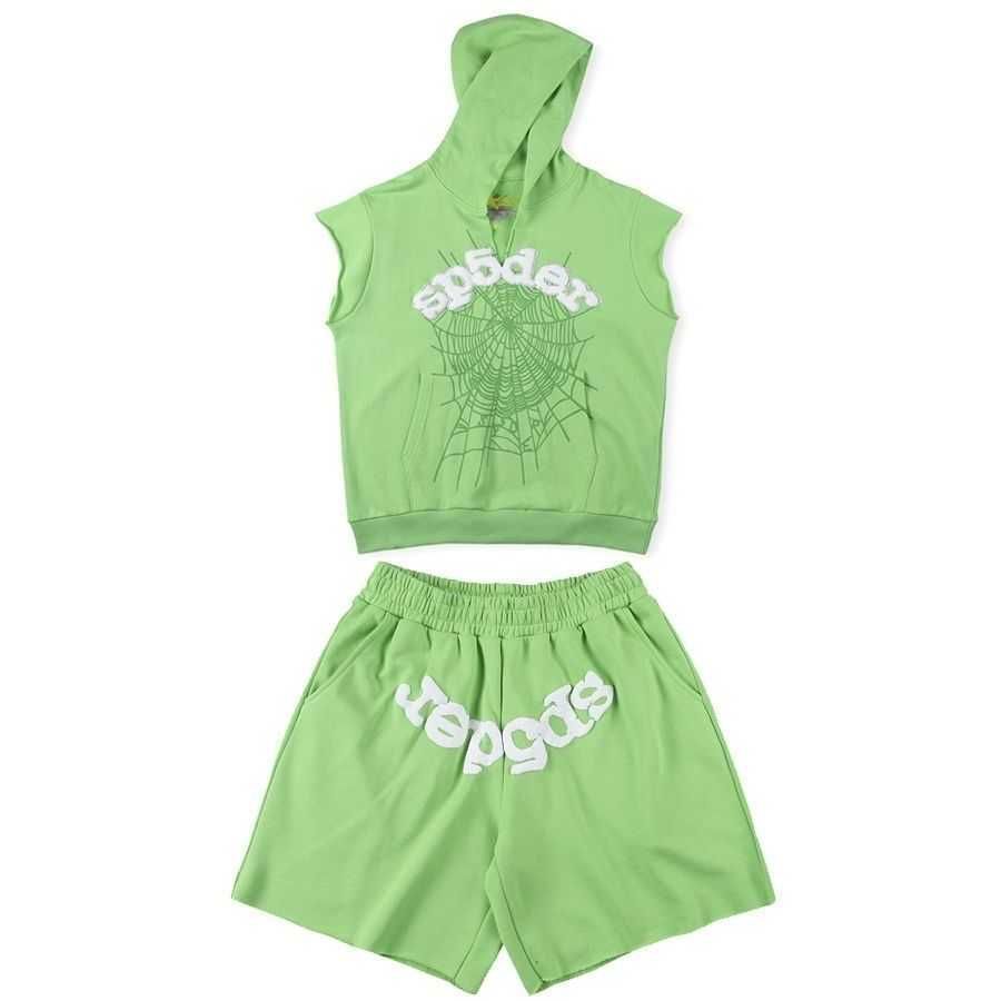 Groene shorts