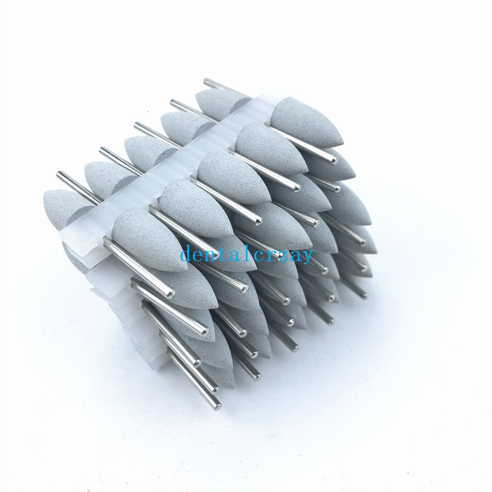 50pcs Gray Pointed