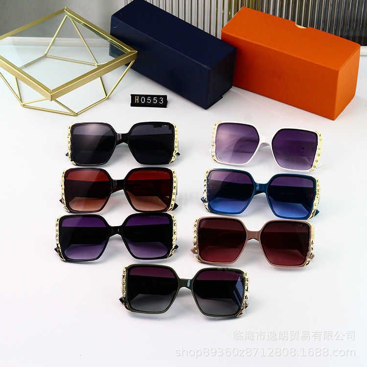 2023 Designer Luis Viton Sunglasses Outlet For Women New Overseas Box With  Net Red Design From Zyc01, $17.72