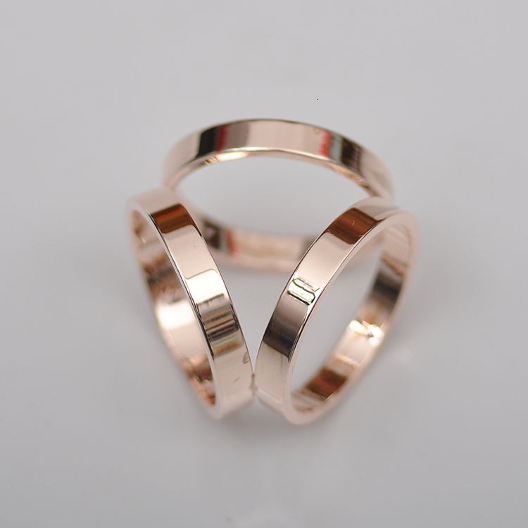 24mm Rose Gold-White