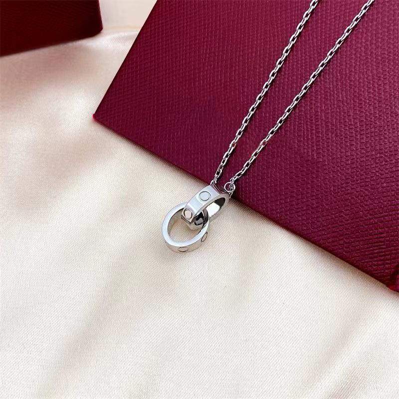 Silver Love Necklaces