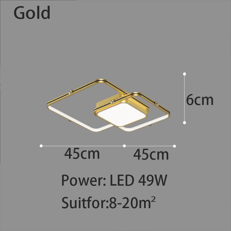 Gold 45cm Weißes Licht