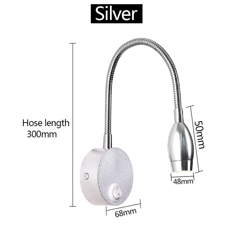 Silver 3W Warm White (2700-3500K)