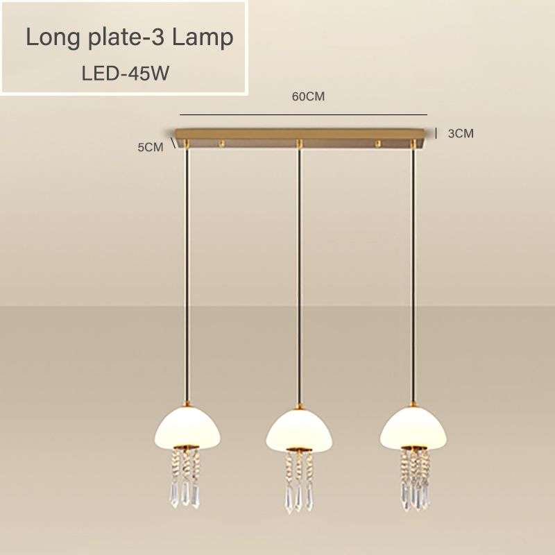 Длинная тарелка 3 лампа белый свет