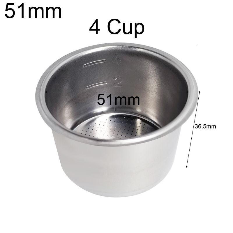 51mm 4 Cup Basket