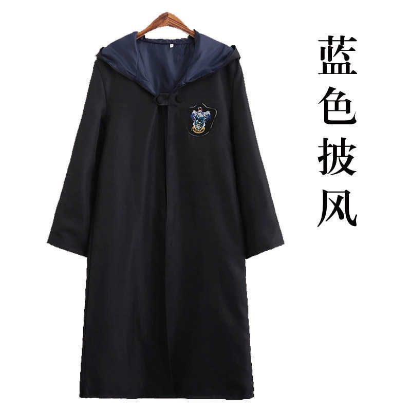 la (dark blue) magic robe