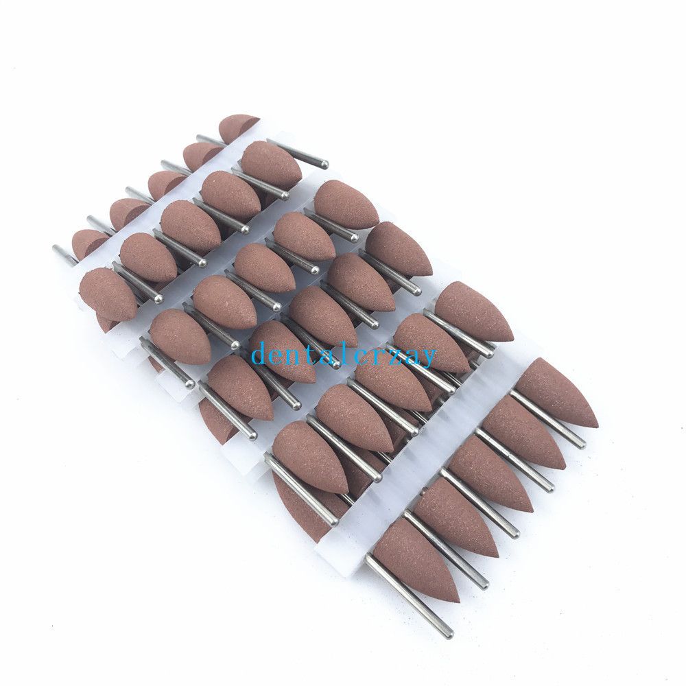 50pcs Brown Pointed
