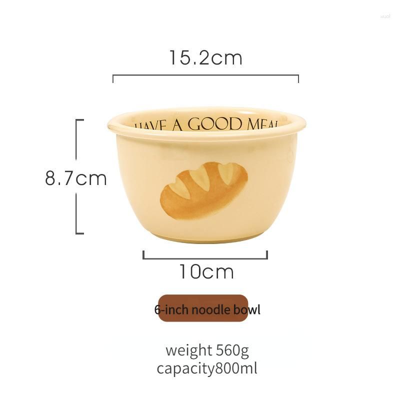 6-дюймовая миска с лапшой