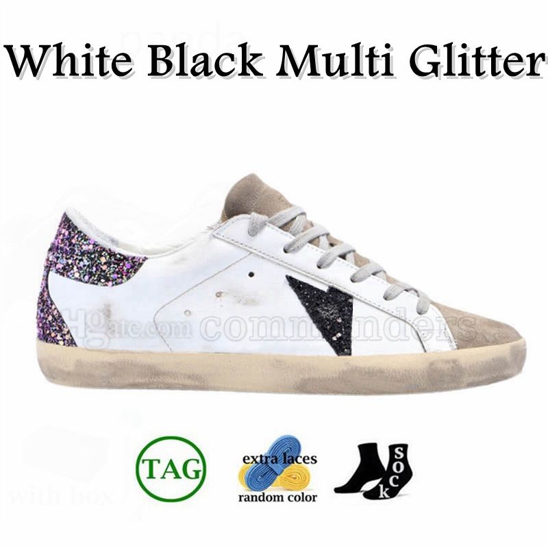 A47 White Black Multi Glitter