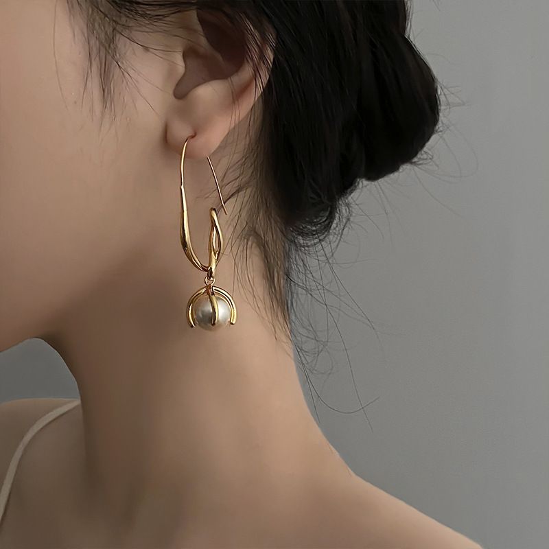 Boucles d'oreilles dorées