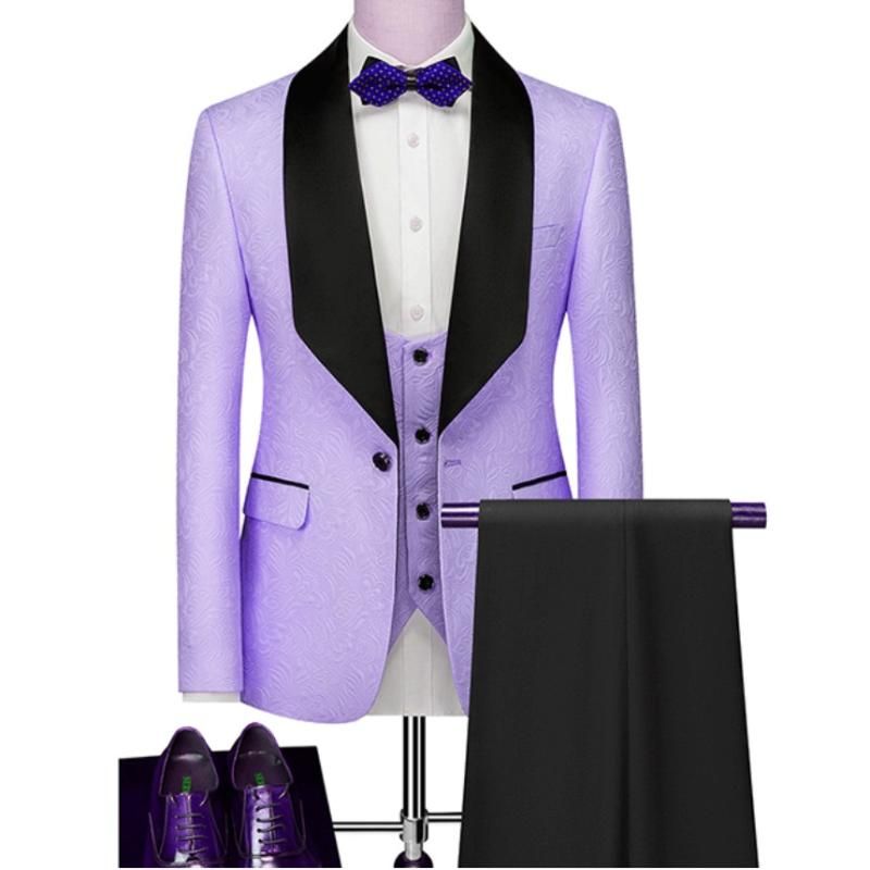 lilac and black