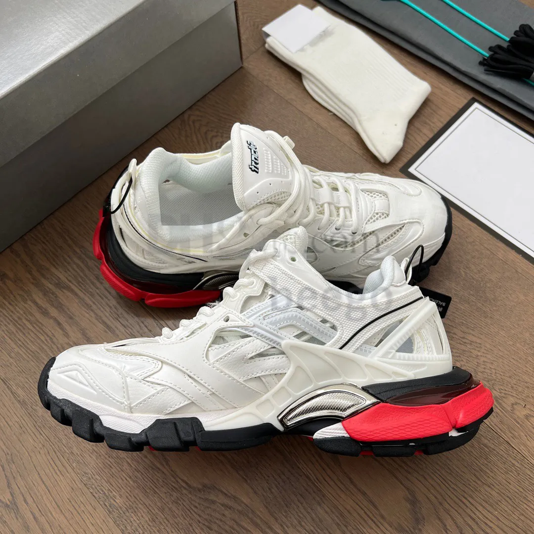 Balenciaga Track 2.0 White Red