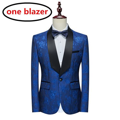 Blazer bleu royal