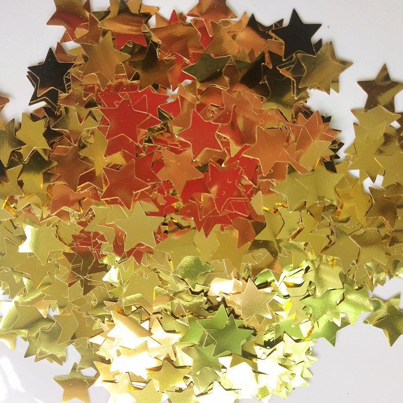 Gold Star Confetti-500g